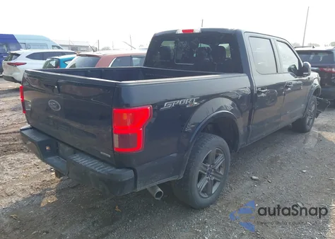 2020 Ford F-150 Lariat из США, поврежденный, VIN 1FTEW1E4XLFB49538